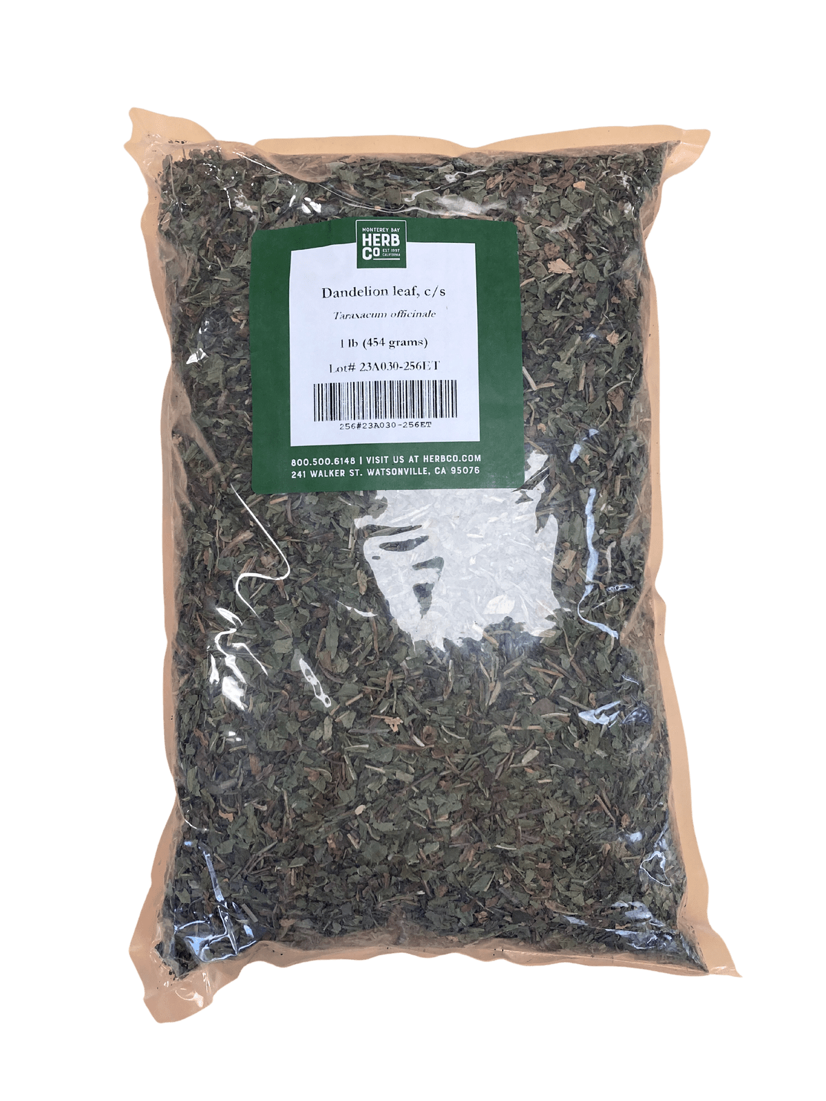 Dandelion Leaf, Cut, Sifted, Herbs - Country Life Natural Foods