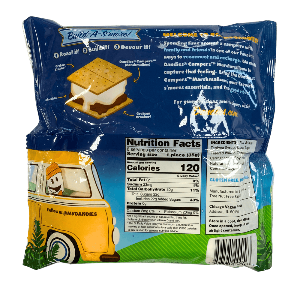 
                  
                    Marshmallows, Dandies, Vegan, Jumbo Campers - Country Life Natural Foods
                  
                