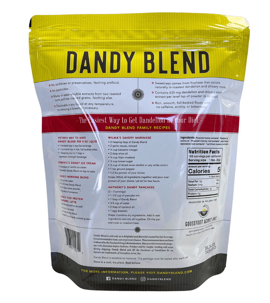 
                  
                    Dandy Blend, Organic, Instant Beverage - Country Life Natural Foods
                  
                