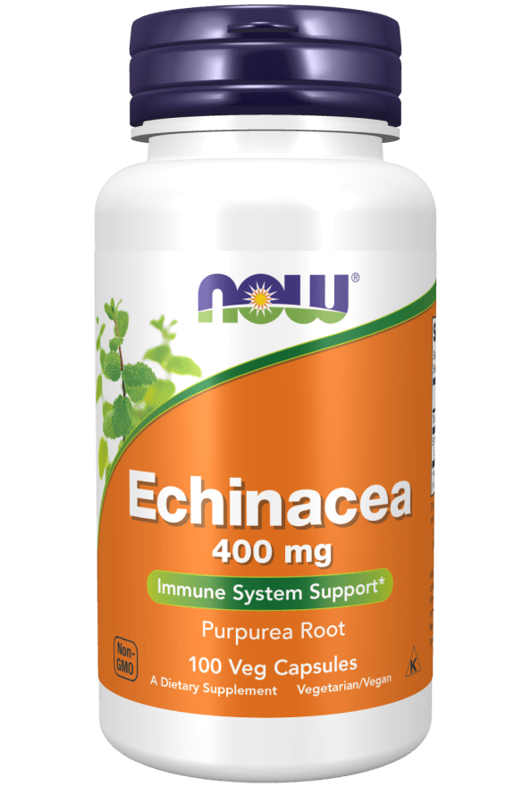 Echinacea 400 mg Veg Capsules - Country Life Natural Foods