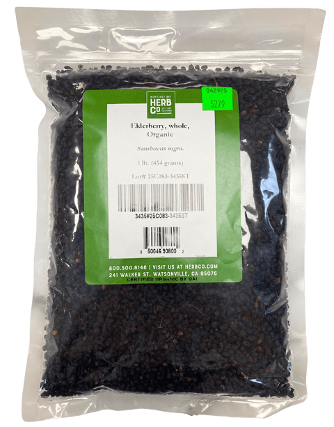 Elderberries, Organic, Dried Fruit - Country Life Natural Foods