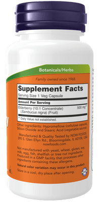 
                  
                    Elderberry 500mg - Country Life Natural Foods
                  
                