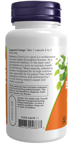 Elderberry 500mg, Vitamins & Supplements - Country Life Natural Foods