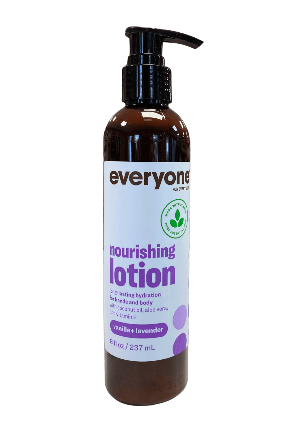 Lotion, Everyone Nourishing, Vanilla Lavender, 8oz - Country Life Natural Foods