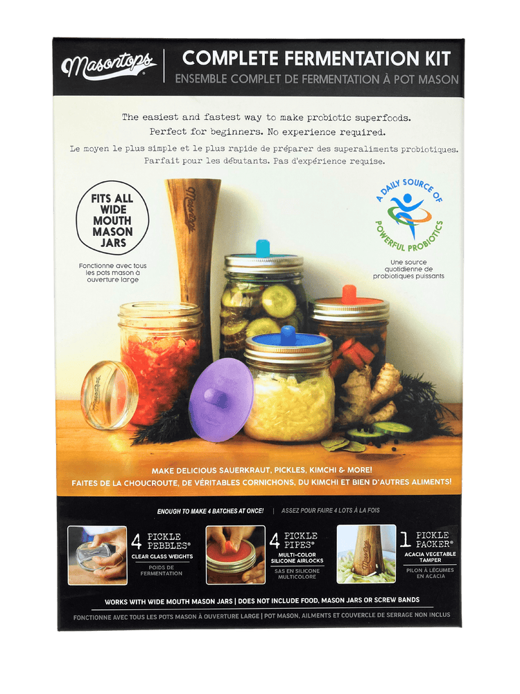 Fermentation Kits and Supplies, Masontops - Country Life Natural Foods