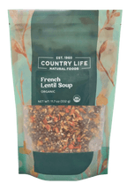 French Lentil Soup, CLNF Easy Meals - Country Life Natural Foods