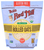 Oats, Regular Rolled, Gluten-Free, Organic, Bob's Red Mill, Oats - Country Life Natural Foods