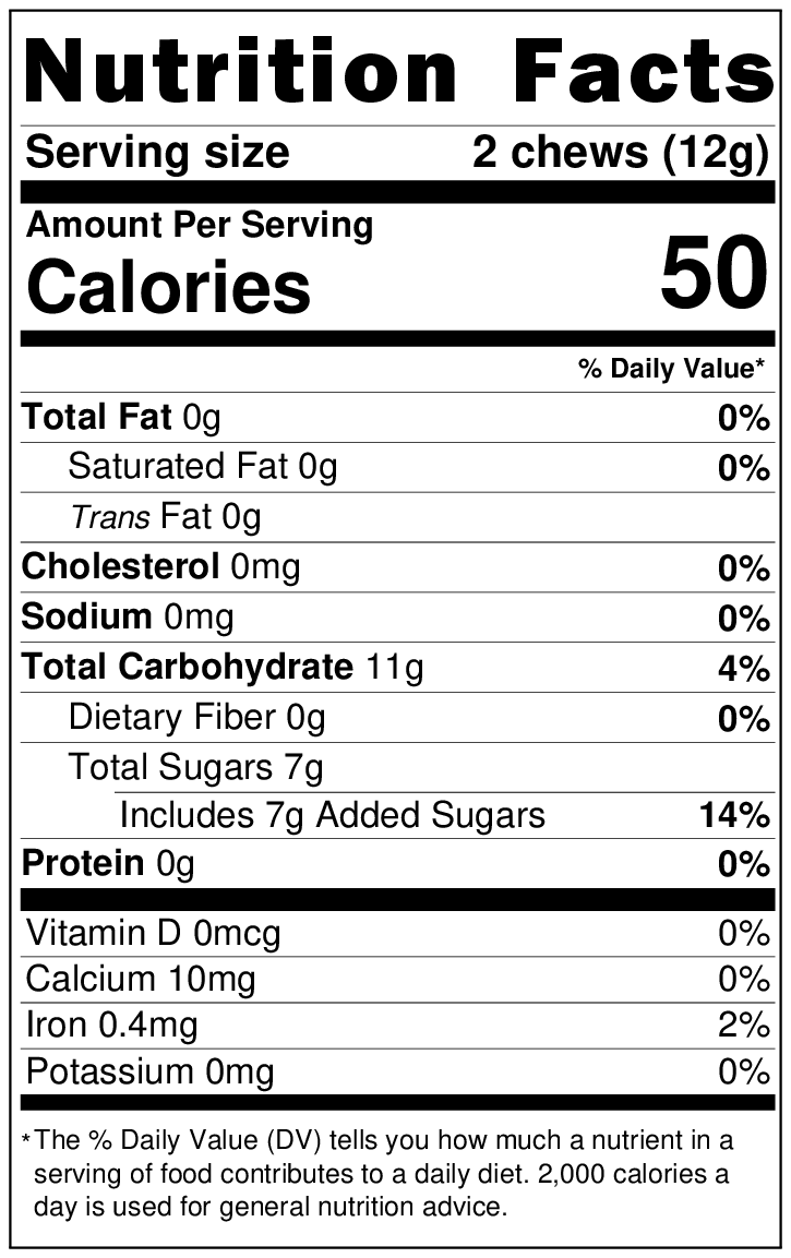 Ginger Chews, Original - Country Life Natural Foods