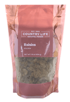Raisins, Golden, Dried Fruit - Country Life Natural Foods