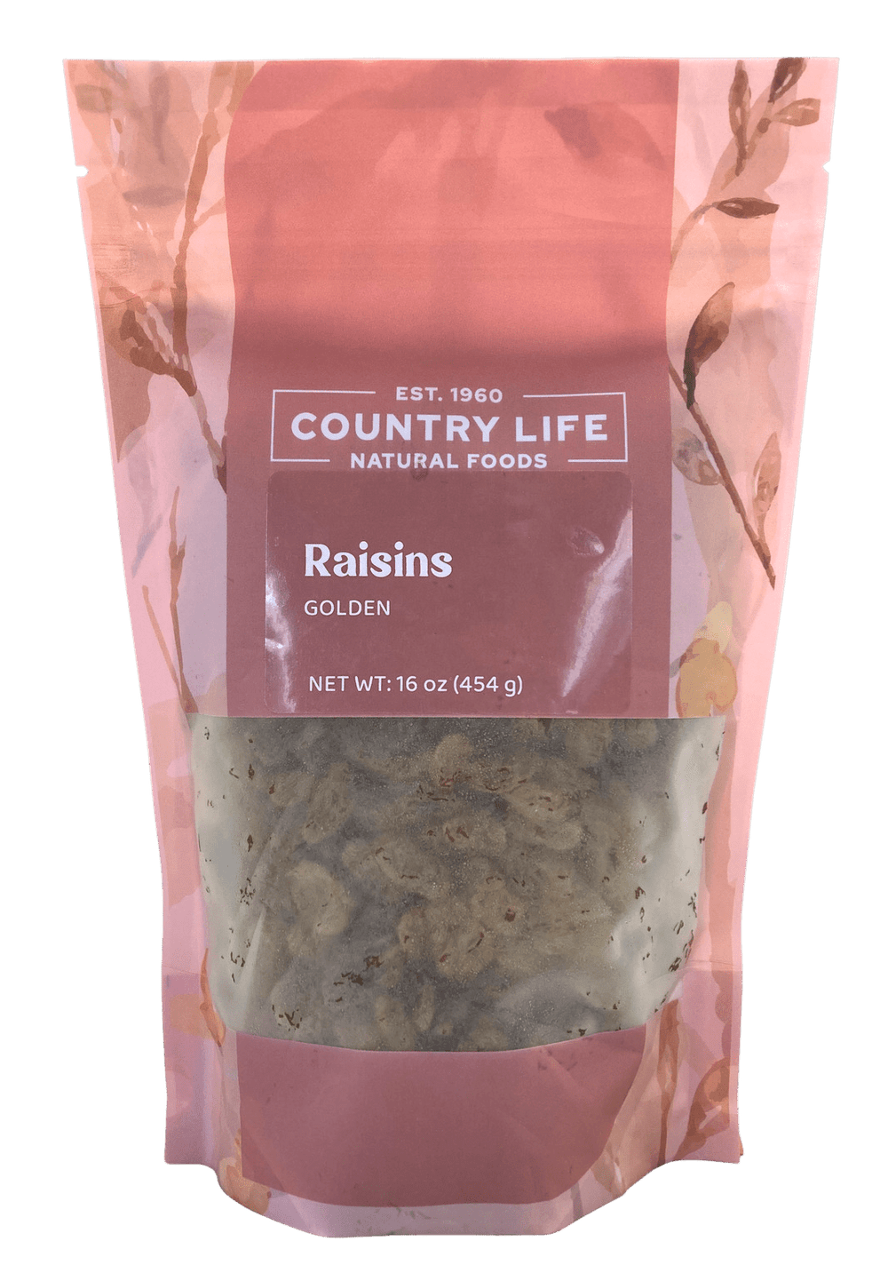 Raisins, Golden, Sulphured - Country Life Natural Foods