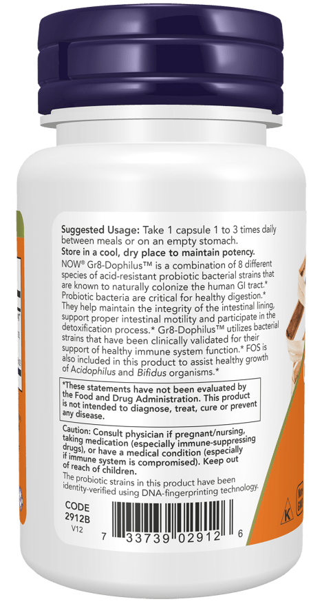 
                  
                    Gr8 - Dophilus™ Veg Capsules - Probiotics - Country Life Natural Foods
                  
                