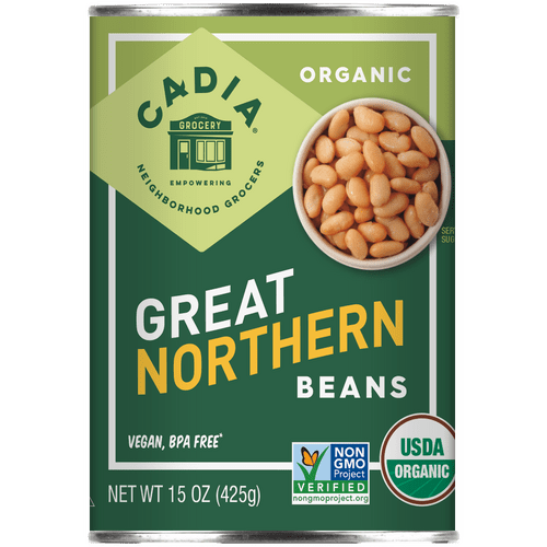 Great Northern Beans, Organic, Cadia, Beans - Country Life Natural Foods