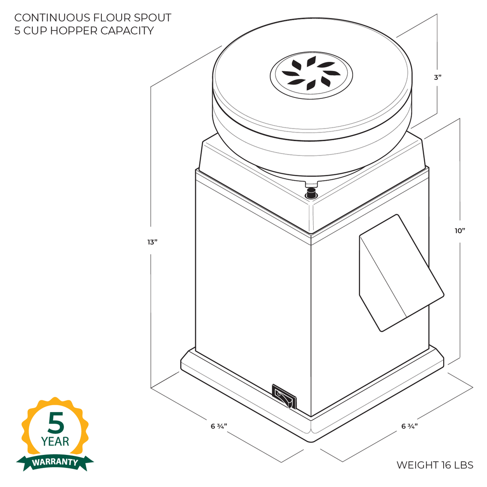 
                  
                    Harvest Grain Mill - Forest Green
                  
                