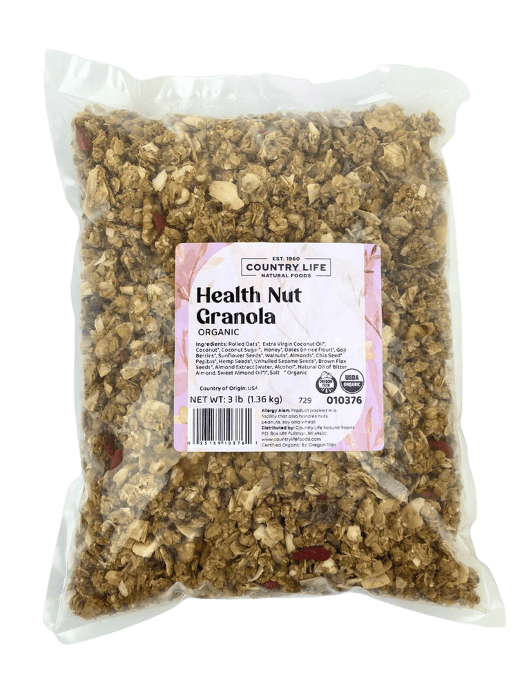 
                  
                    Slow - Baked Health Nut Granola, Organic - Country Life Natural Foods
                  
                