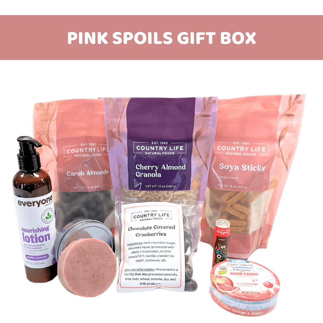 
                  
                    Gift Box, Pink Spoils - Country Life Natural Foods
                  
                