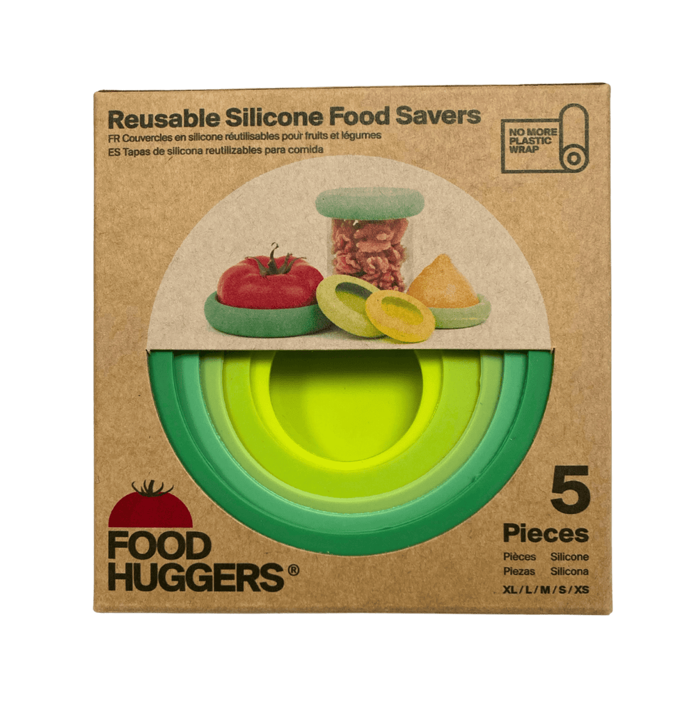 Food Savers, Silicone, Reusable, Food Huggers - Country Life Natural Foods