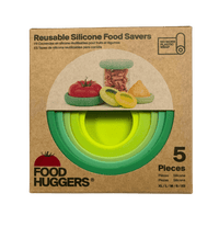 Food Savers, Silicone, Reusable, Food Huggers - Country Life Natural Foods