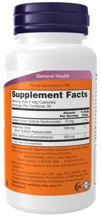 Hyaluronic Acid 50 mg, Vitamins & Supplements - Country Life Natural Foods