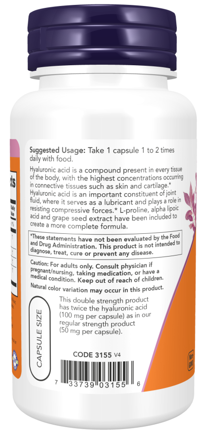 
                  
                    Hyaluronic Acid, Double Strength
                  
                