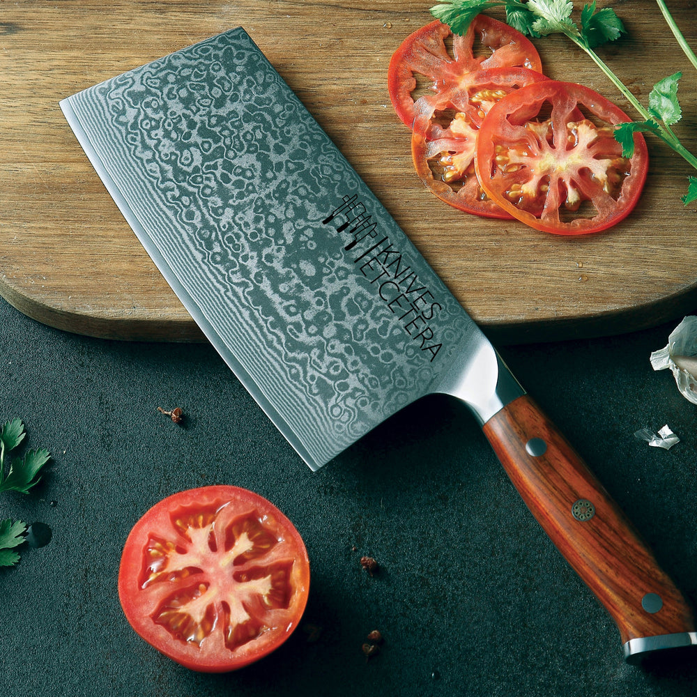 
                  
                    7" Damascus Cleaver Knife - Country Life Natural Foods
                  
                