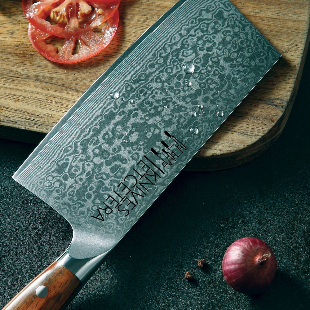 
                  
                    7" Damascus Cleaver Knife - Country Life Natural Foods
                  
                