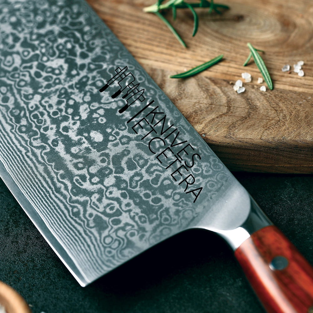 
                  
                    7" Damascus Cleaver Knife - Country Life Natural Foods
                  
                