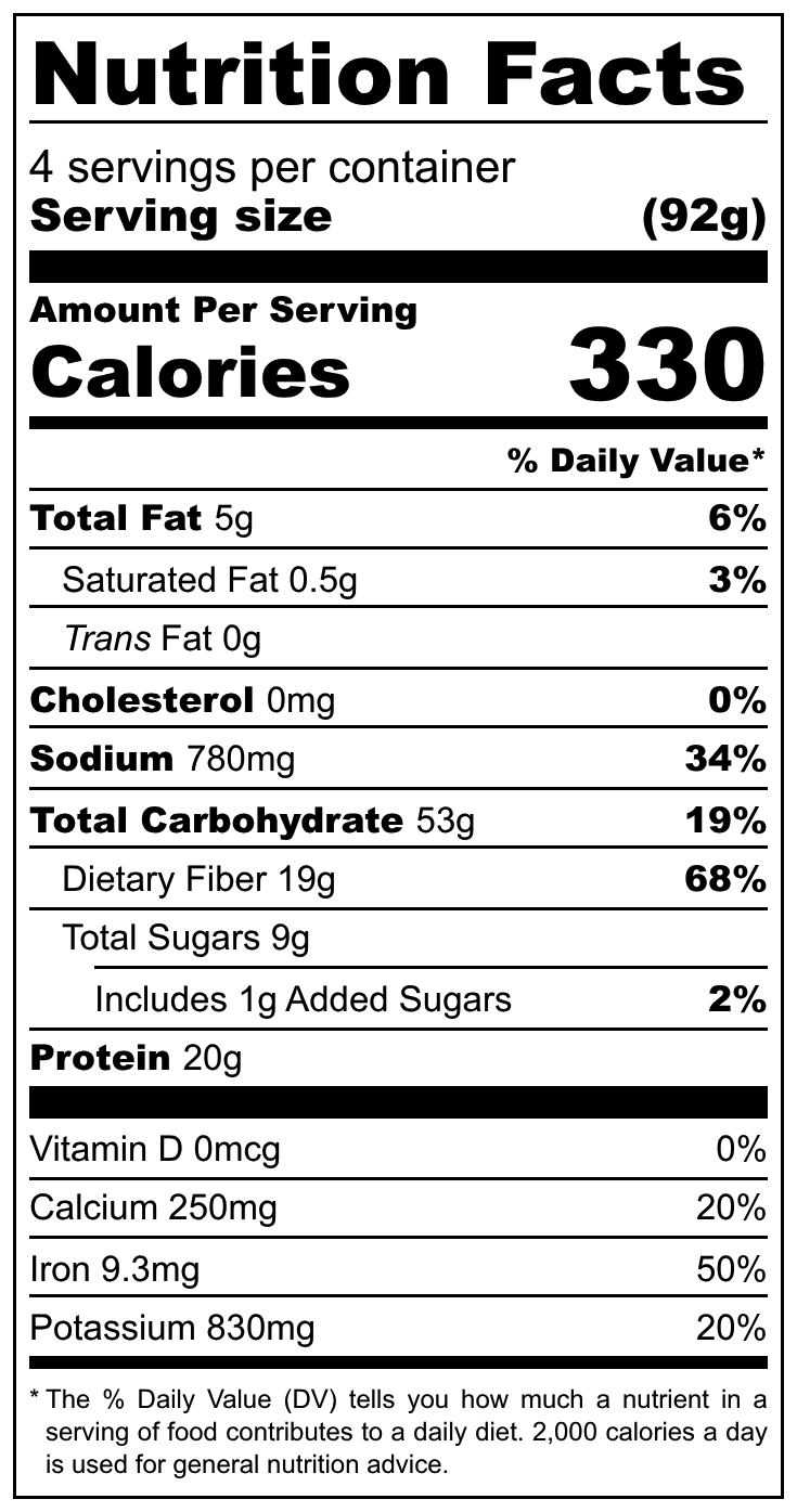 Instant Chili, Wheat Free - Country Life Natural Foods