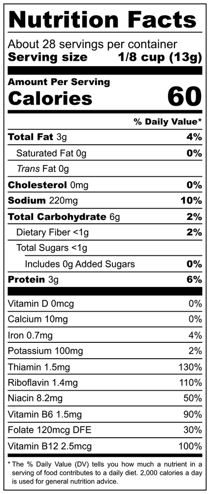 
                  
                    Cheez Mix, Vegan, Instant
                  
                