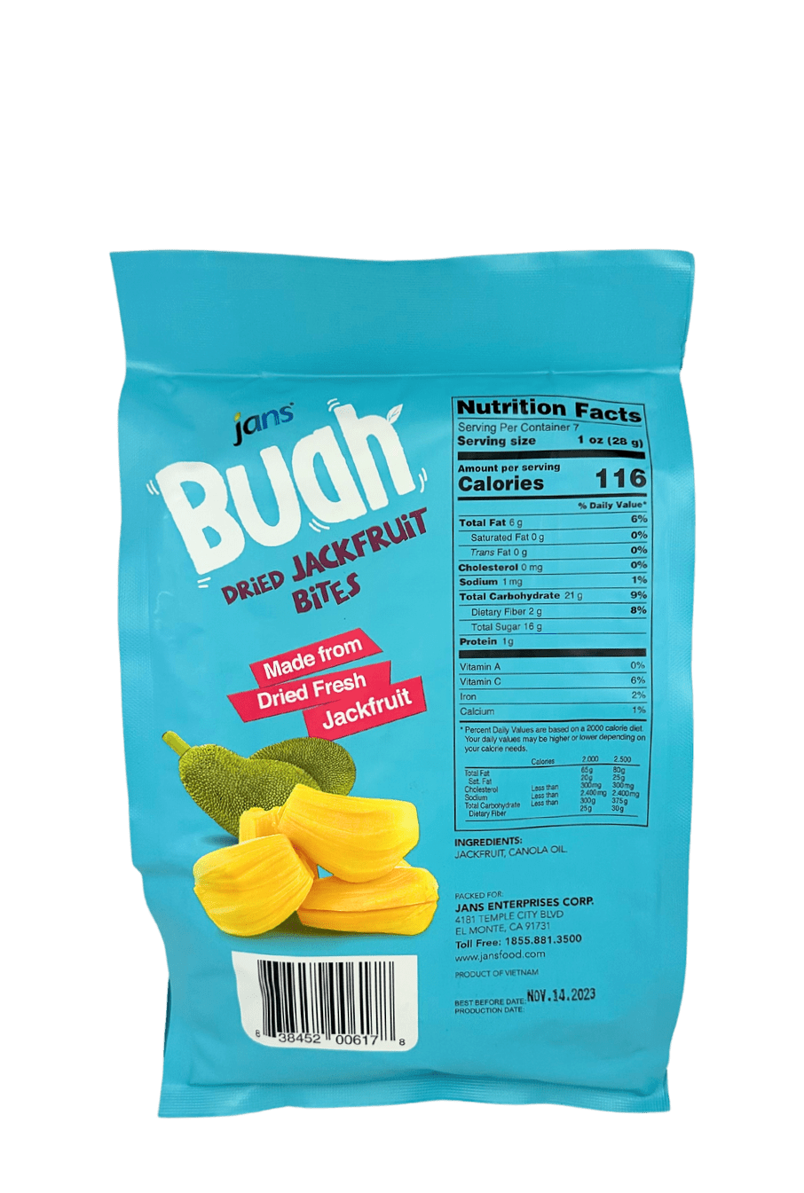 Freeze Dried Jackfruit - Country Life Natural Foods