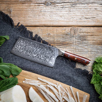 
                  
                    7" Damascus Cleaver Knife - Country Life Natural Foods
                  
                