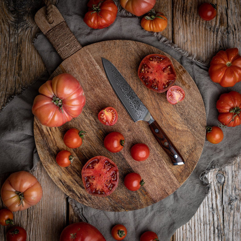 5" Damascus Utility Knife - Country Life Natural Foods