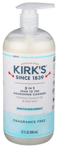 
                  
                    Kirk's Castile Liquid 3 - in - 1 Wash 32 oz - Country Life Natural Foods
                  
                