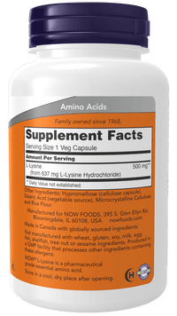 
                  
                    L - Lysine 500mg - Country Life Natural Foods
                  
                