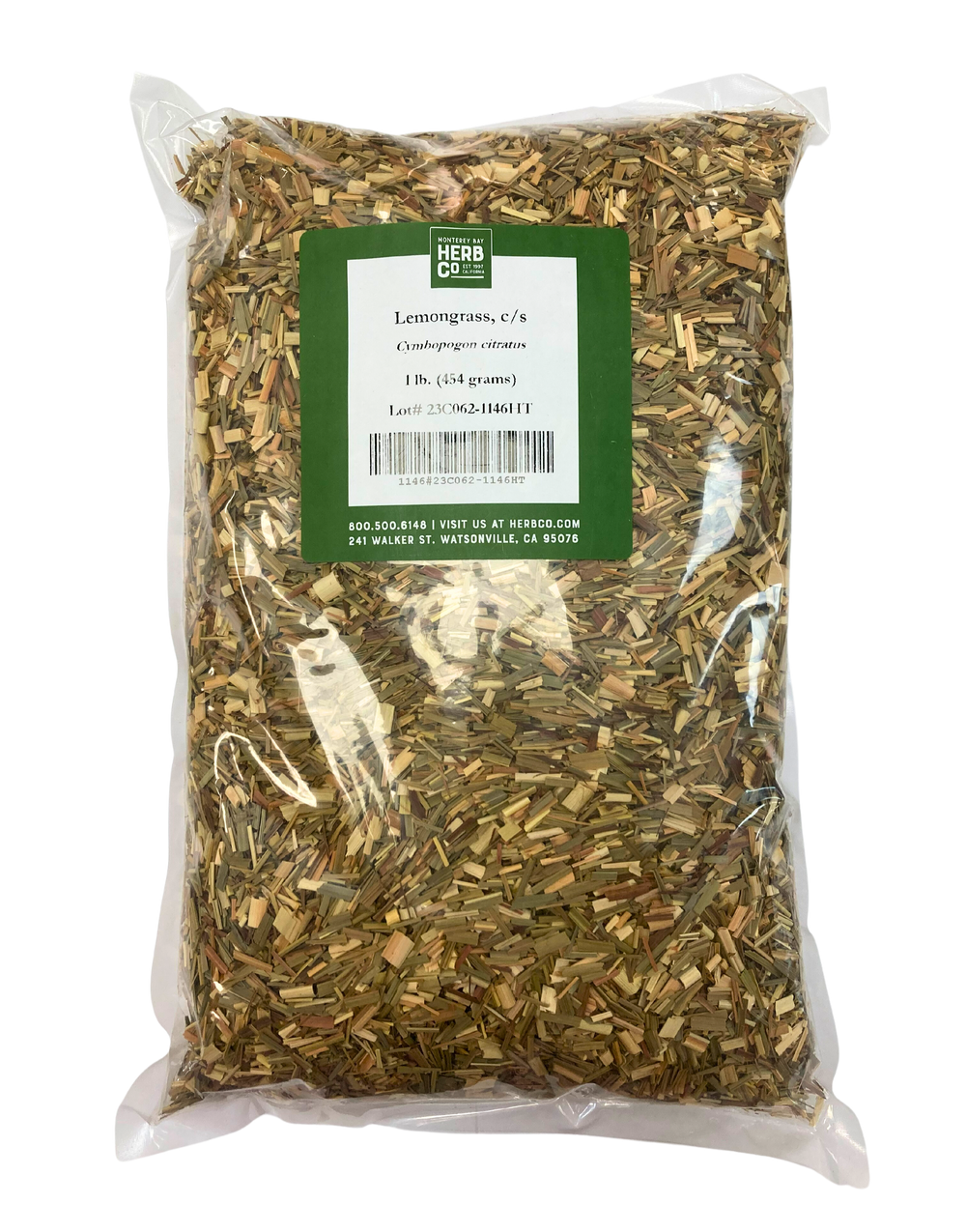 Lemongrass Cut & Sifted 1 lb - Country Life Natural Foods