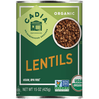 Lentils, Organic, Cadia - Country Life Natural Foods