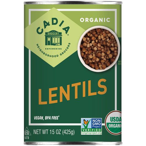 Lentils, Organic, Cadia