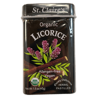 Licorice Pastilles, Organic - Country Life Natural Foods