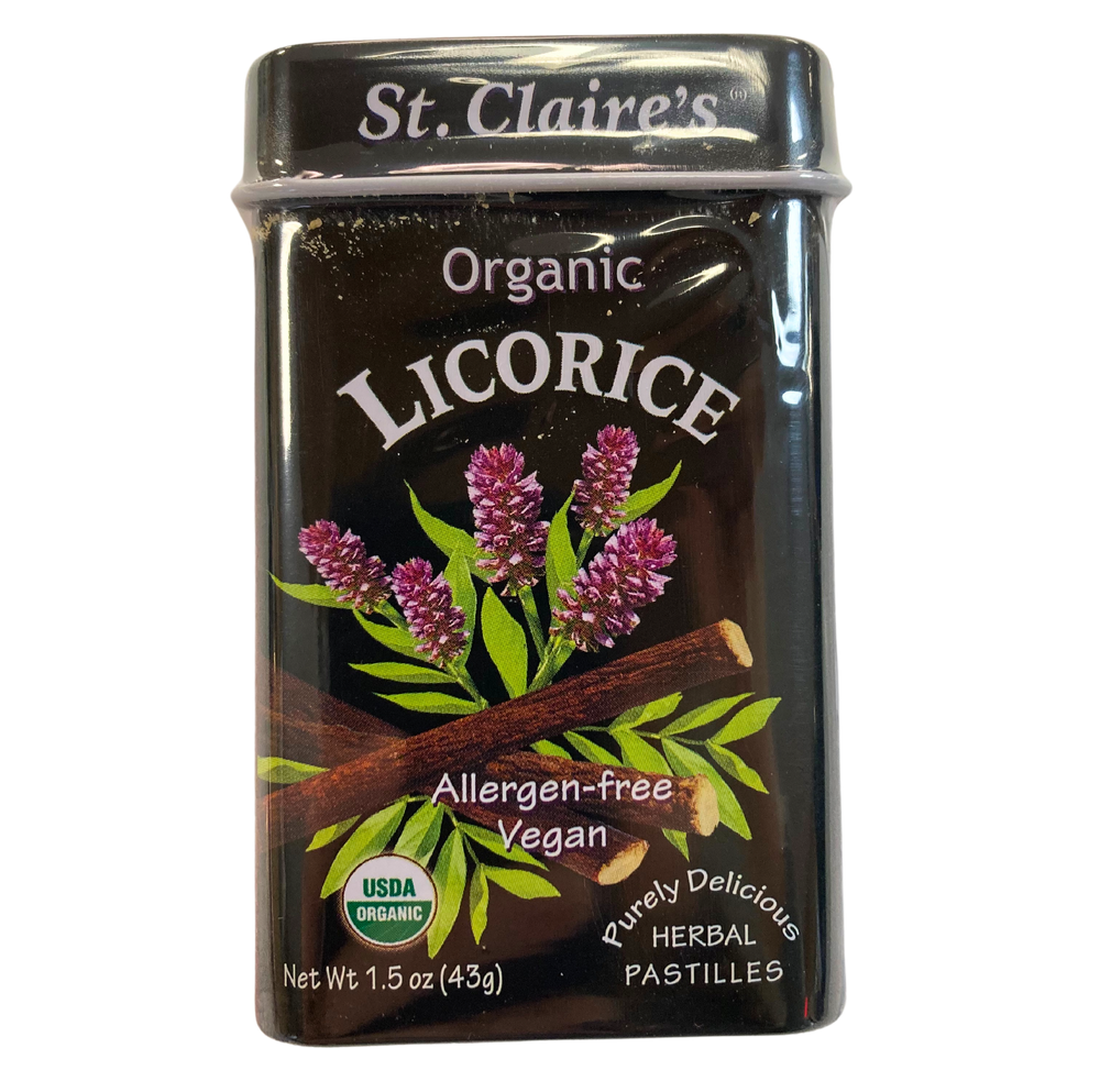 Licorice Pastilles, Organic