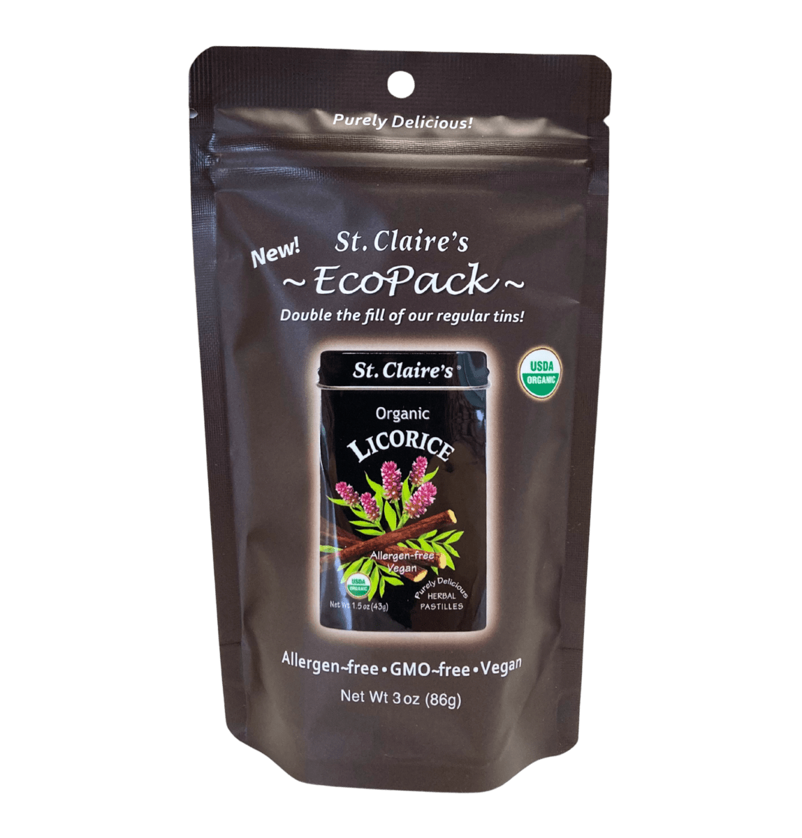 Licorice Pastilles, Organic, 3 oz - Country Life Natural Foods