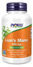 Lion's Mane 500 mg, Vitamins & Supplements - Country Life Natural Foods