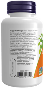 Lion's Mane 500 mg, Vitamins & Supplements - Country Life Natural Foods