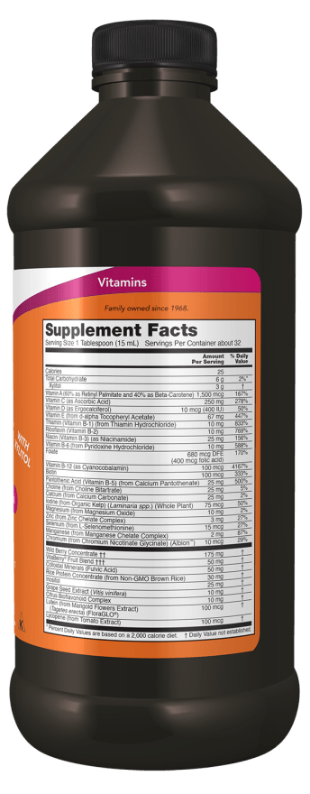 Liquid Multi Vitamin & Mineral, Vitamins & Supplements - Country Life Natural Foods