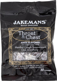 Anise Lozenges, Jakemans Throat & Chest - Country Life Natural Foods