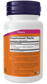 
                  
                    MK - 7 Vitamin K - 2 Extra Strength - 300mcg - Country Life Natural Foods
                  
                
