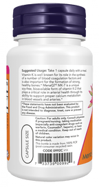 MK-7 Vitamin K-2 100mcg, Vitamins & Supplements - Country Life Natural Foods