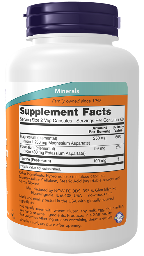 
                  
                    Magnesium And Potassium Aspartate
                  
                