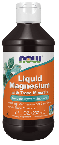 Magnesium With Trace Minerals, Liquid - Country Life Natural Foods