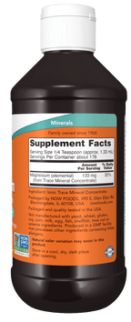 Magnesium With Trace Minerals, Liquid, Vitamins & Supplements - Country Life Natural Foods