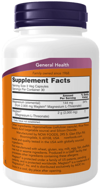 
                  
                    Magtein™ Magnesium L - Threonate - Country Life Natural Foods
                  
                