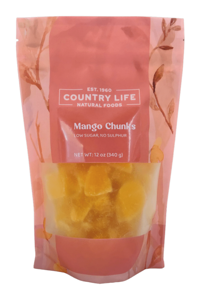 Mango Chunks, Low Sugar, Imported - Country Life Natural Foods